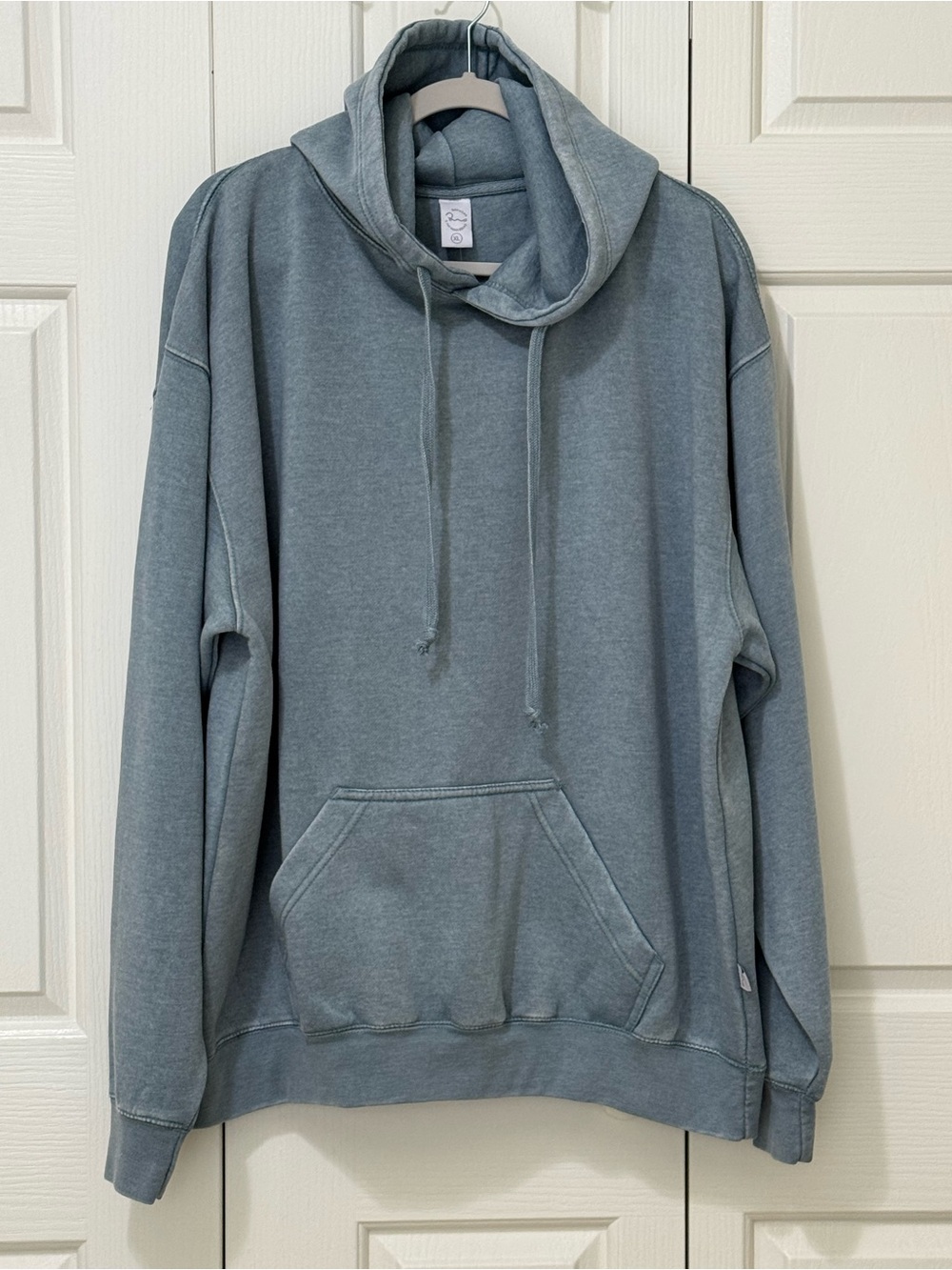 Ragwear Men's Burnout Pullover Hoodie Slate Gray NWT XL MBO10 Oversized